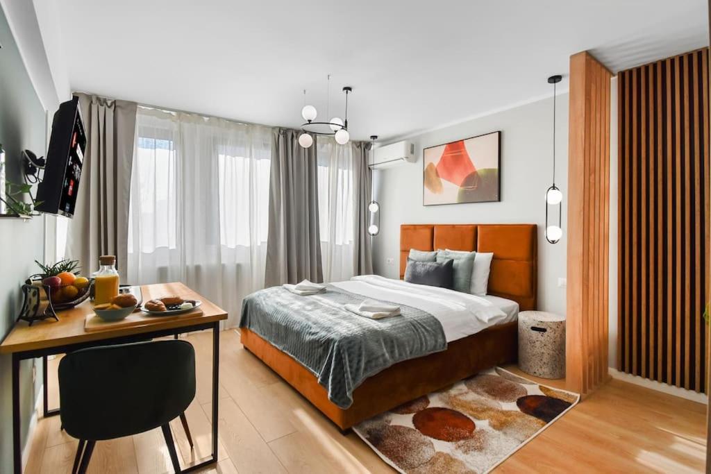 Mysa Modern Studio * Near Cismigiu Park * Netflix Bucureşti Ngoại thất bức ảnh